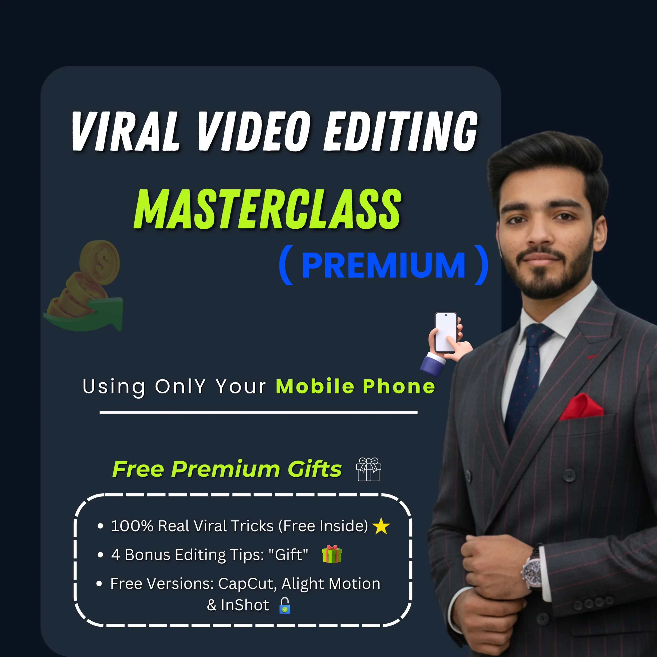 Viral Video Editing Masterclass - Premium Course by Umair Pro